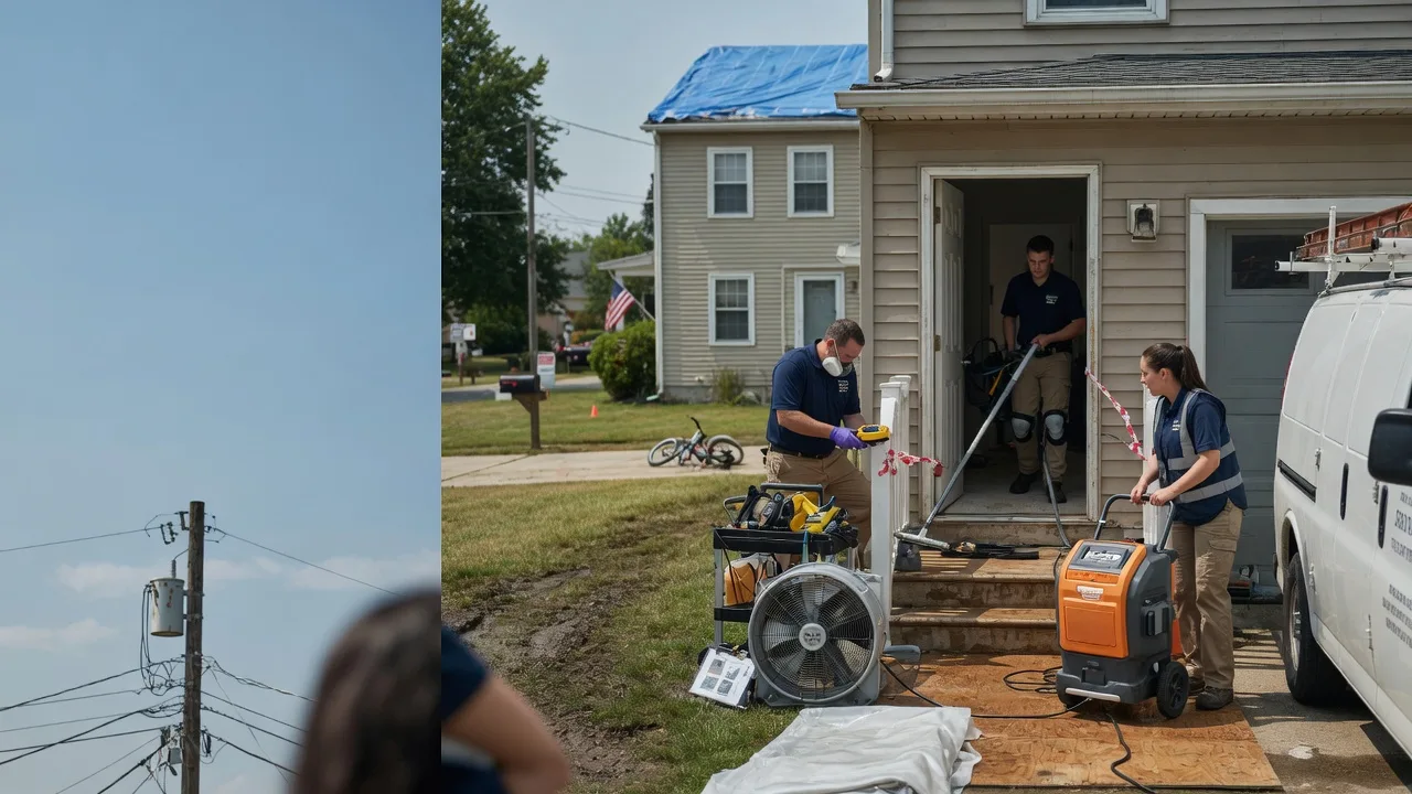 Water Damage Repair in Roulette, PA near me